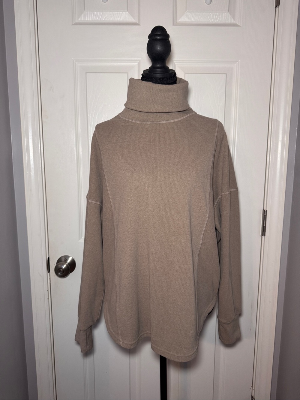 Varley Rainer Roll Neck Jumper - Brushed Rib - Picture 2 of 15